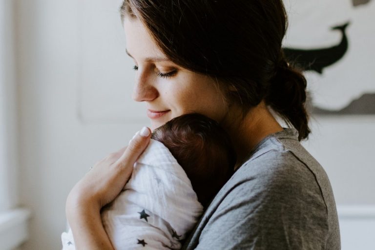 feeling shame in motherhood, new mom with adopted baby