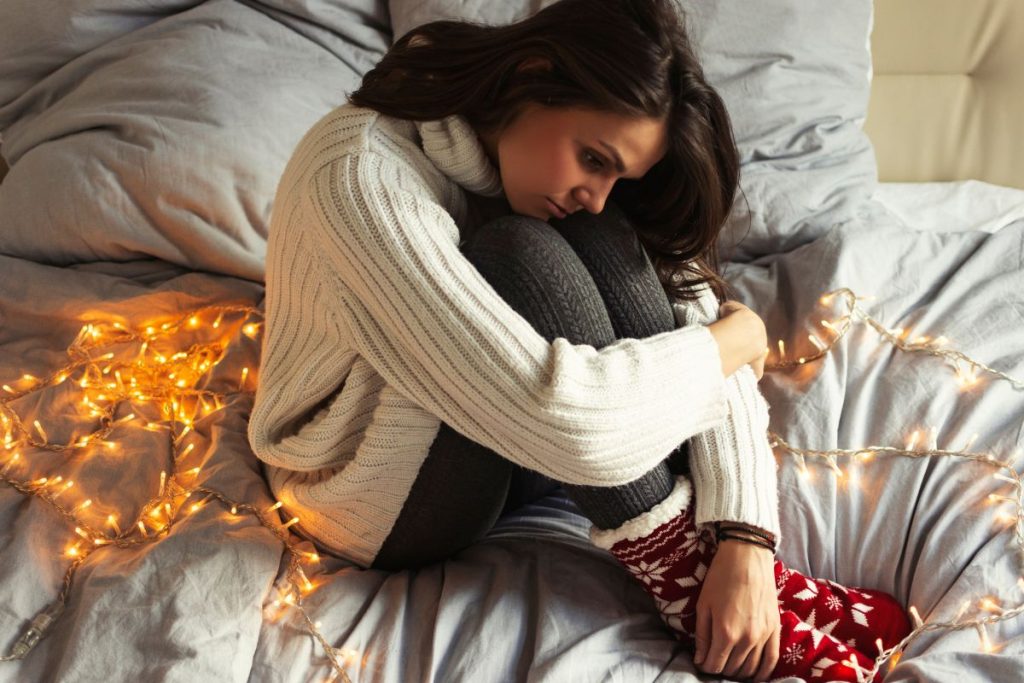 feeling melancholy around Christmas