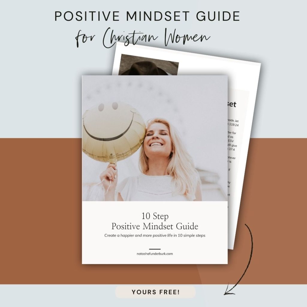 positive mindset guide for christian women