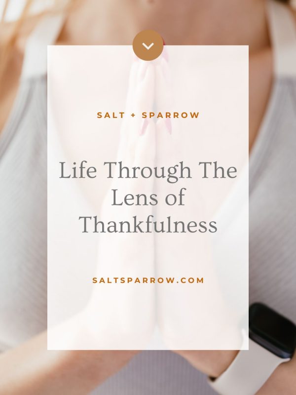 life through the lens of thankfulness