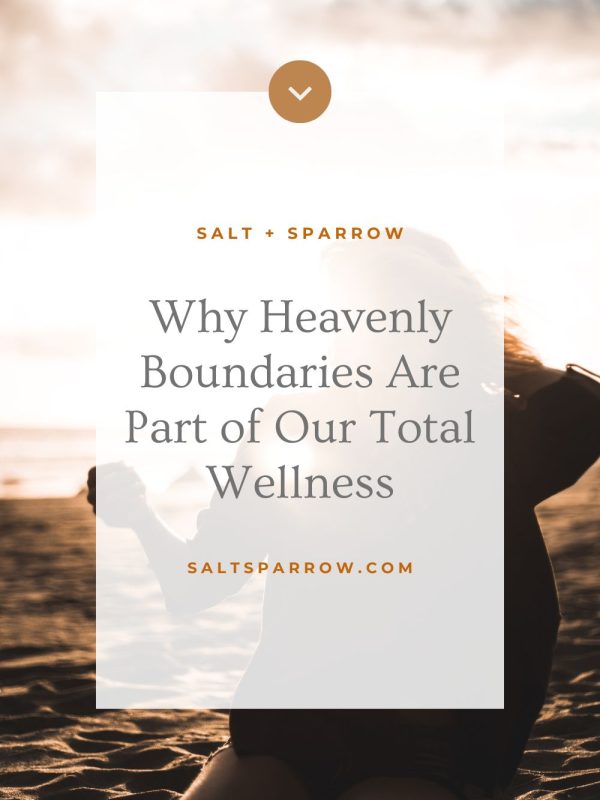 Setting healthy boundaries from a biblical perspective