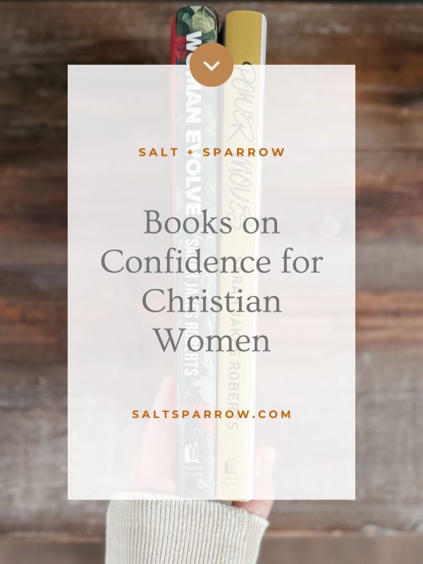 books on confidence for christian women