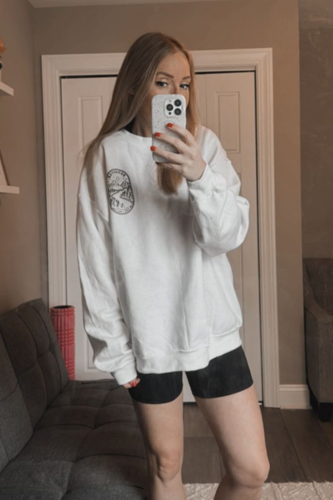 I am doing a new thing crewneck